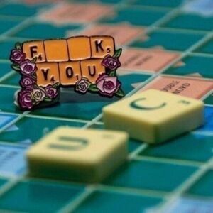 3/$20 enamel pin f you